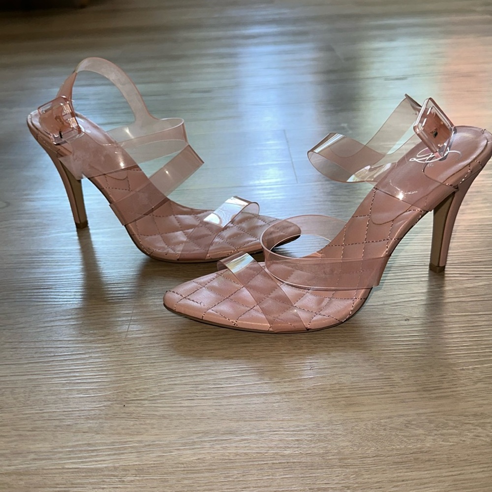 Pretty in Pink Straps 3” heel